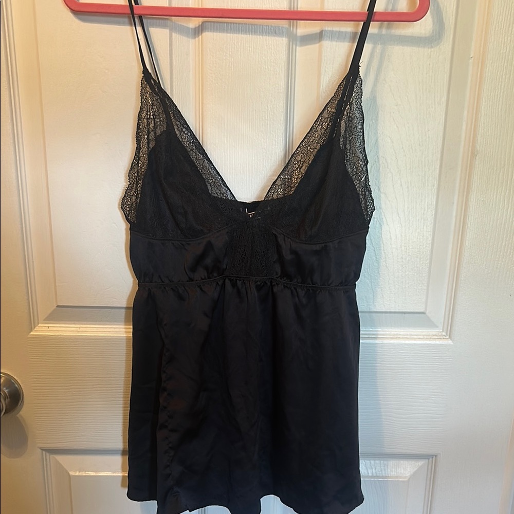 Victoria's Secret Black Lace Cami